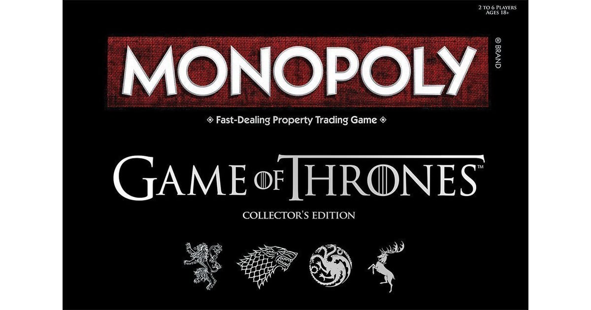 Monopoly Game of Thrones Collector's Edition Board Game Best Game of
