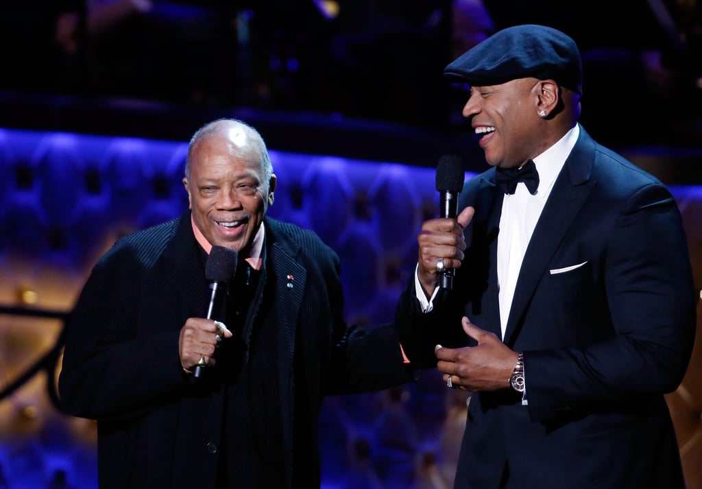 Pictured: Quincy Jones and LL Cool J