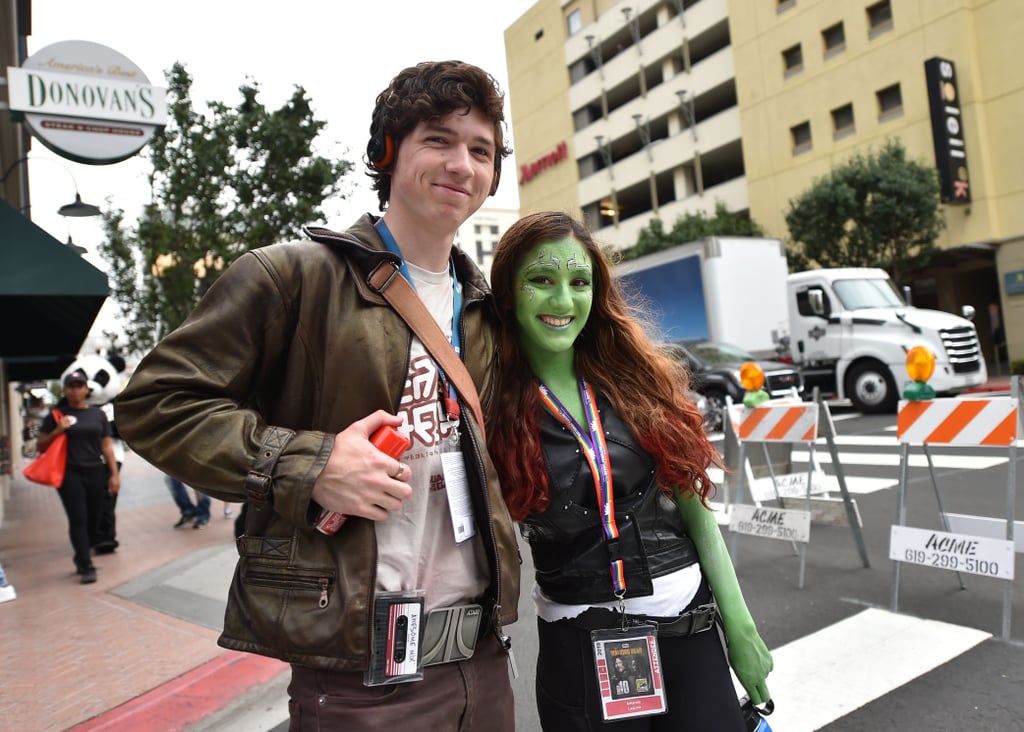 Star Lord and Gamora from Guardians of the Galaxy
