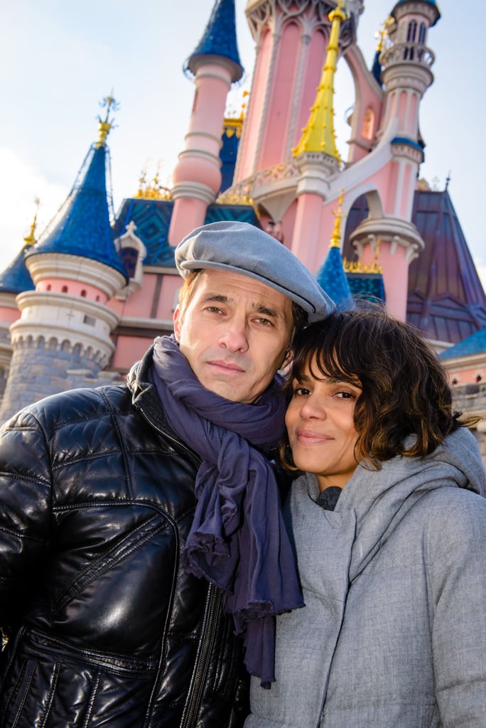 Halle Berry and Olivier Martinez had a romantic Sunday in Disneyland Paris.