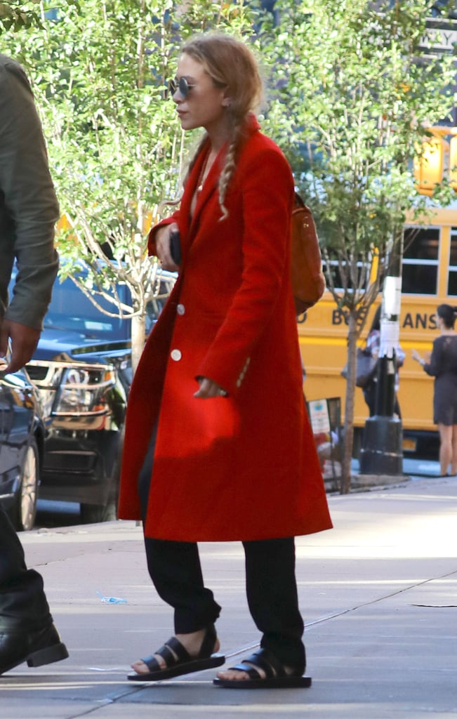 Overall, Her Look Was Perfect For In-Between Temps