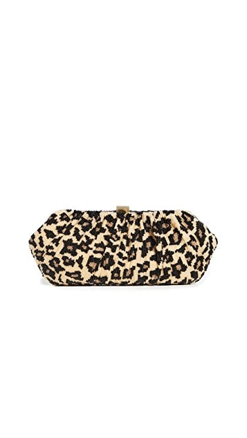 Santi Leopard Clutch