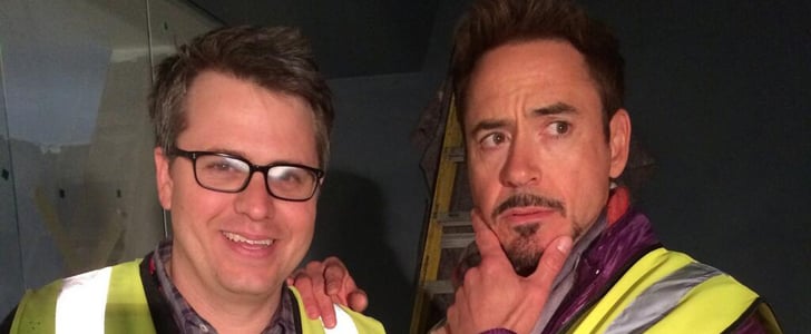 Robert Downey Jr. Tweets a Set Picture From The Avengers 2