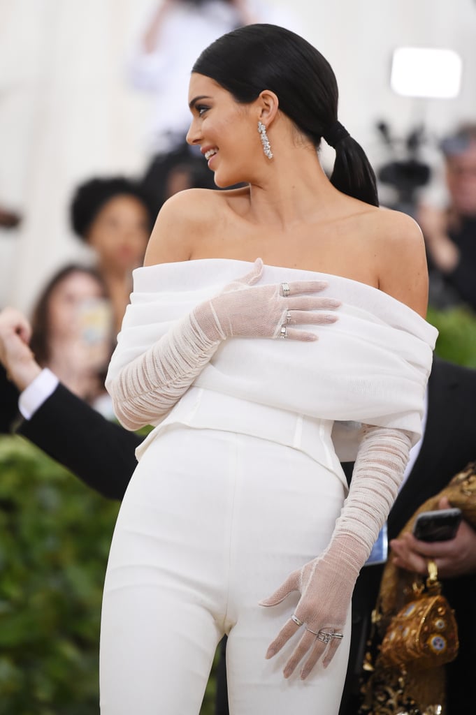 Kendall Jenner Off White Met Gala 2018 Popsugar Fashion