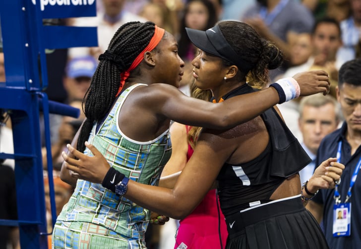 Naomi Osaka and Coco Gauff at 2019 US Open