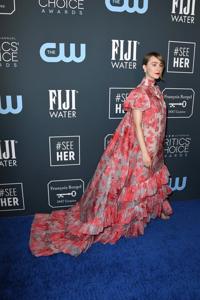 Saoirse Ronan's Erdem Dress at Critics' Choice Awards 2020