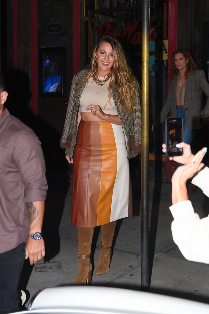 Blake Lively at Emilio's Ballato in NYC