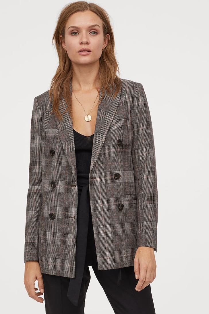 H&M Doublebreasted Jacket Best Work Clothes For Women Under 50