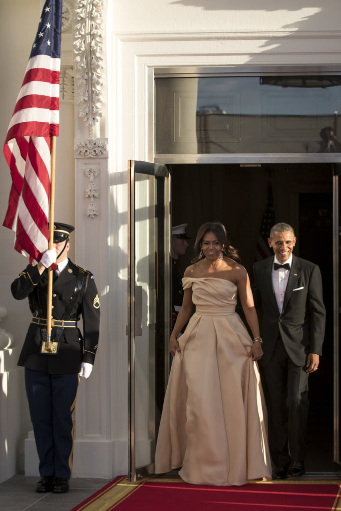 Barack and Michelle Obama at Nordic State Dinner 2016