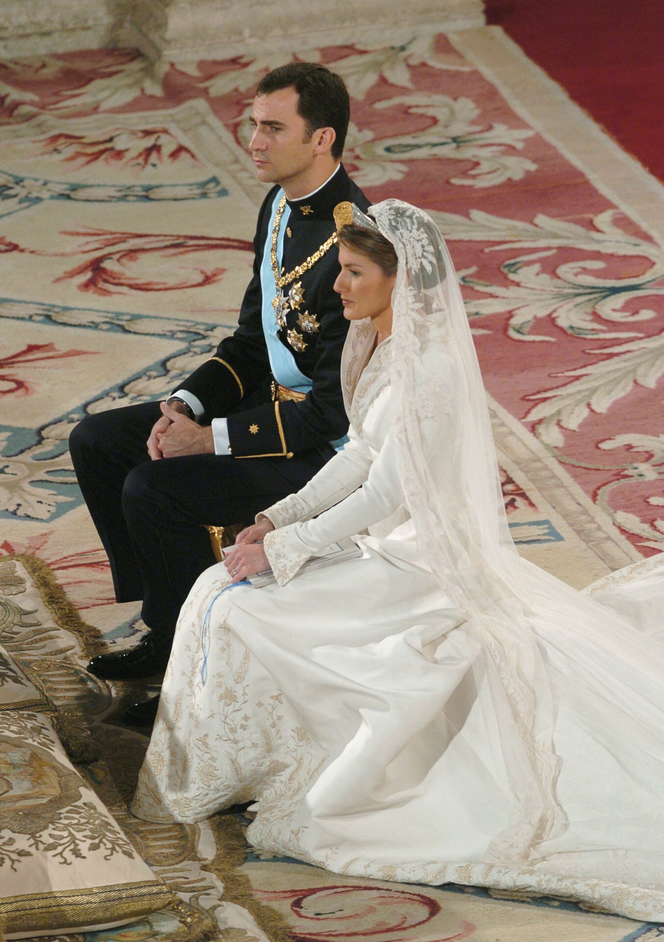 Queen Letizia and King Felipe of Spain Wedding Pictures