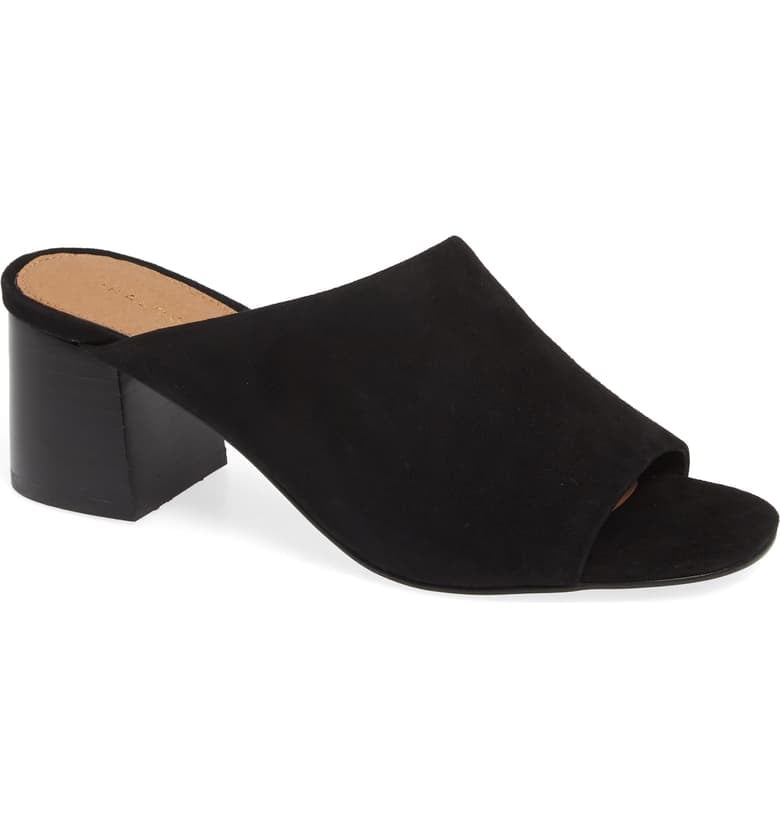 Halogen Faye Asymmetrical Slide Sandals