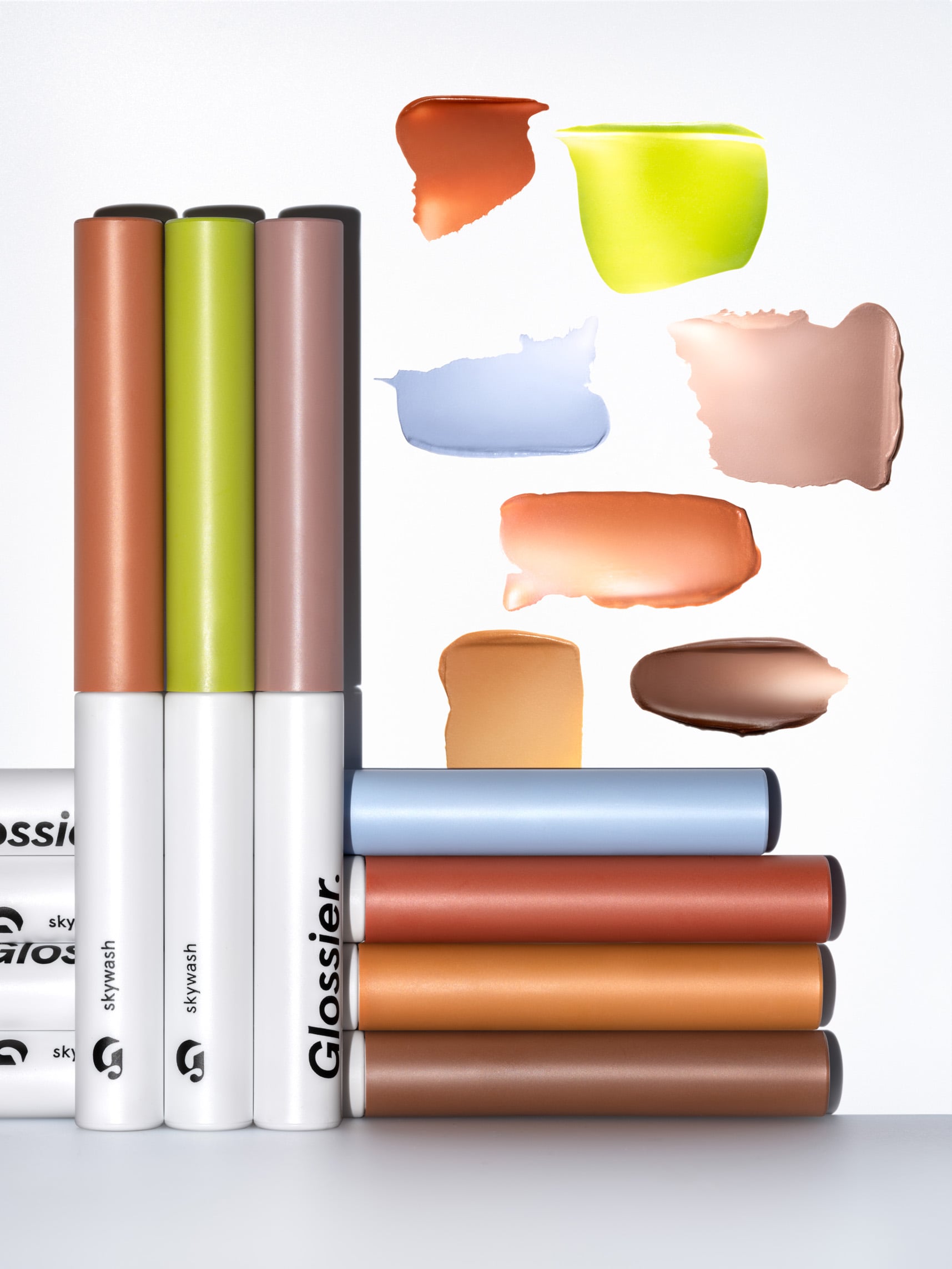 Glossier Skywash Sheer Matte Lid Tints Review With Photos Popsugar Beauty