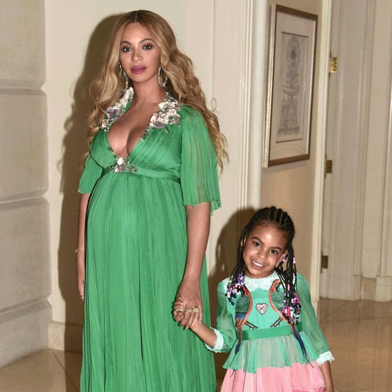 Beyonce Blue Ivy and Jay Z at Beauty and the Beast Premiere