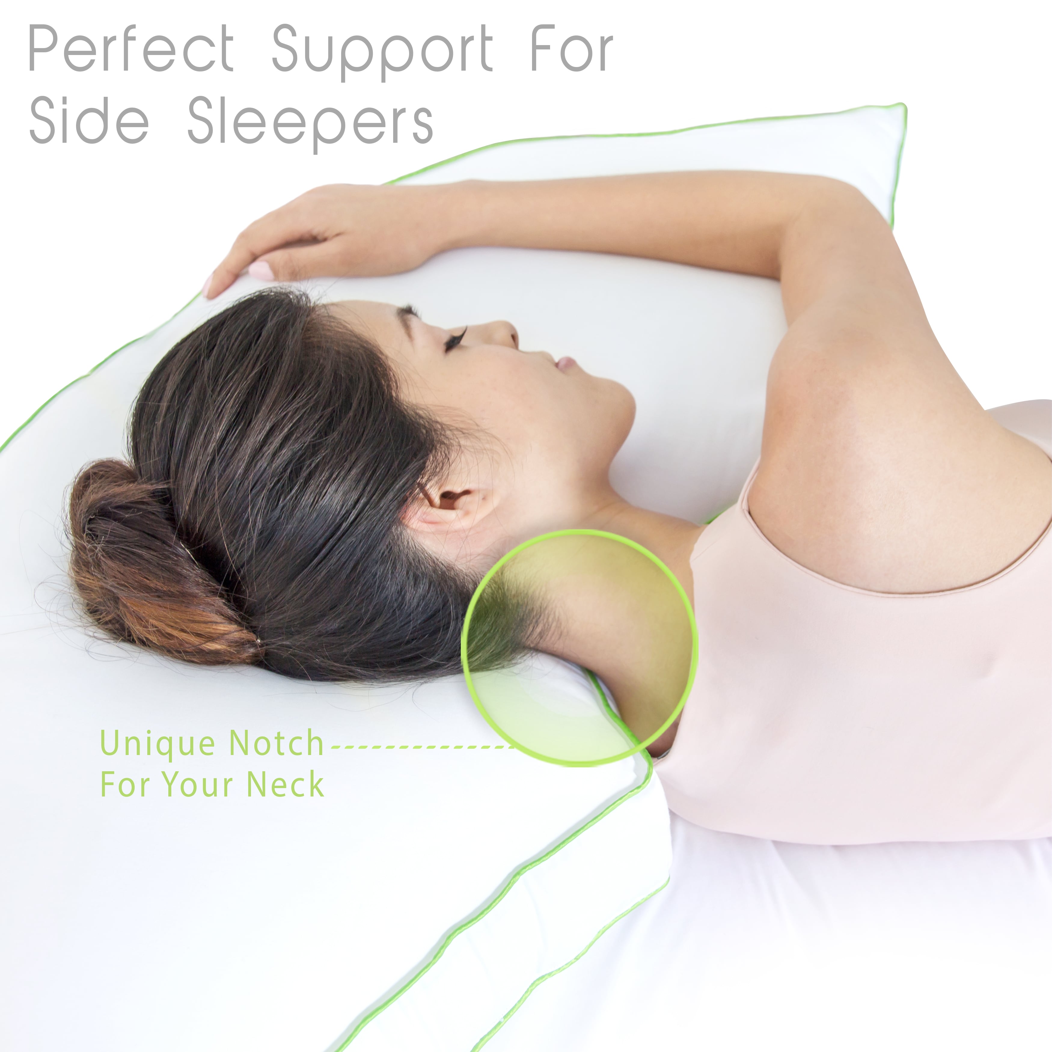 Yoga side sleeper pillow outlet