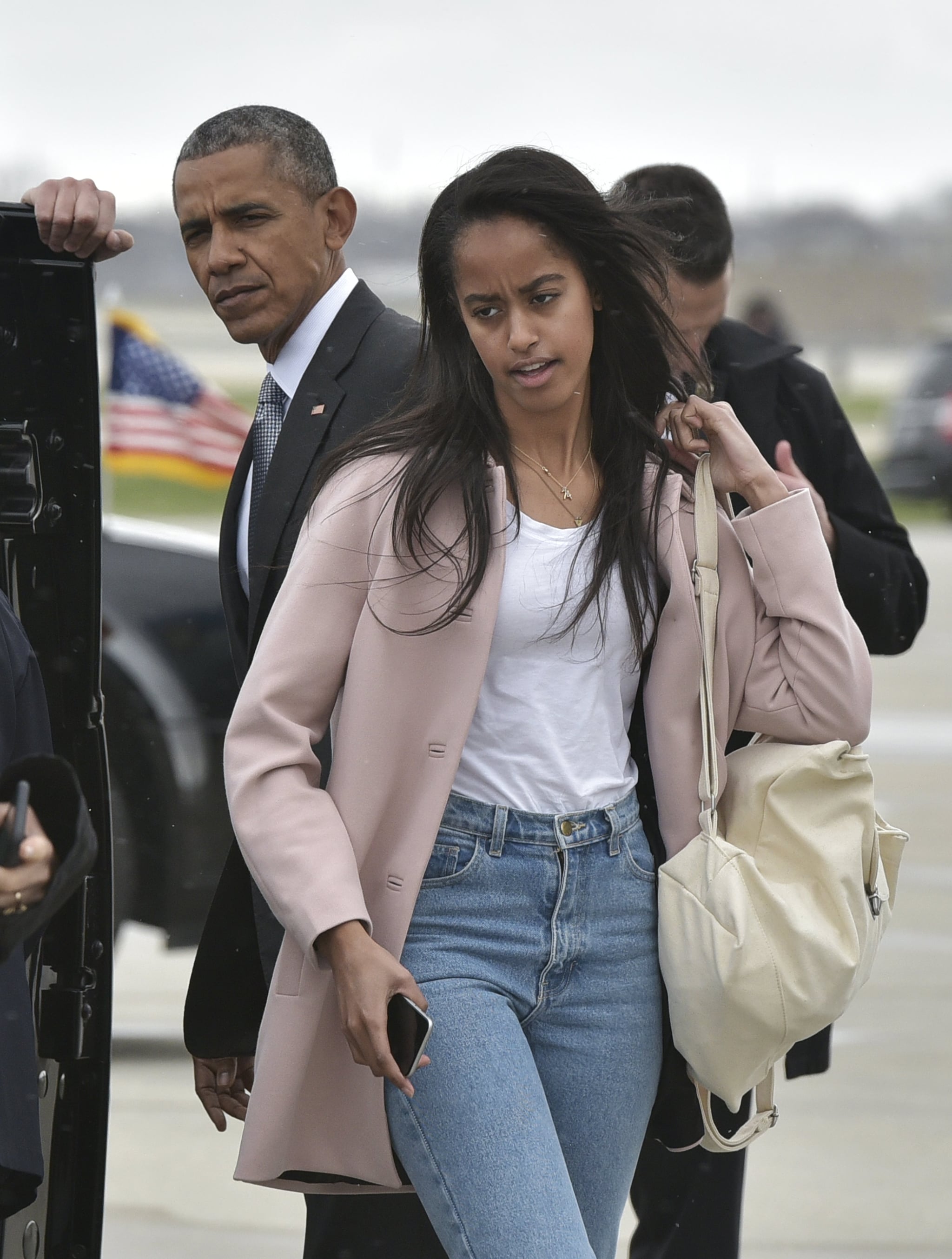 Fashion Shopping Style Malia Obama Wears The 1 Coat You Need