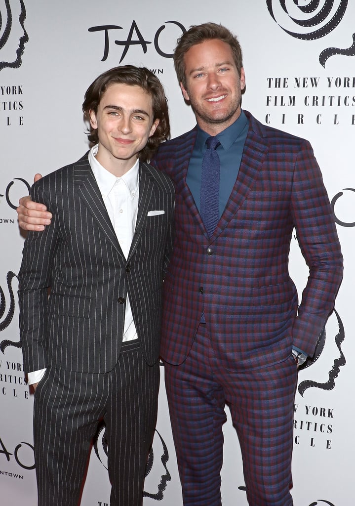 Armie Hammer and Timothee Chalamet Pictures