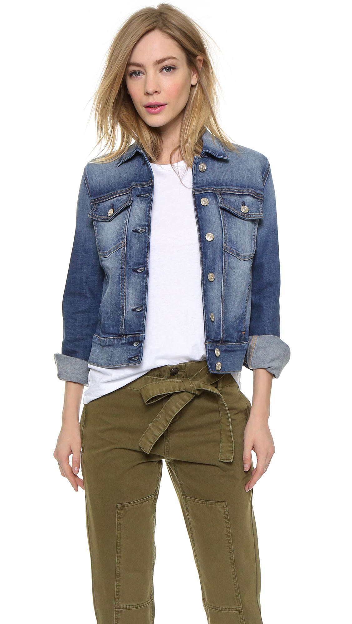 7 for all mankind denim jacket