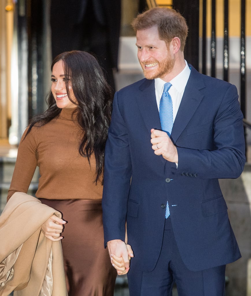 Meghan Markle and Prince Harry Visit Canada House 2020