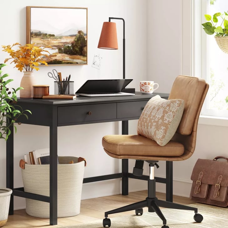 Best Office Chair Threshold Raeford Faux Leather Office Chair Best