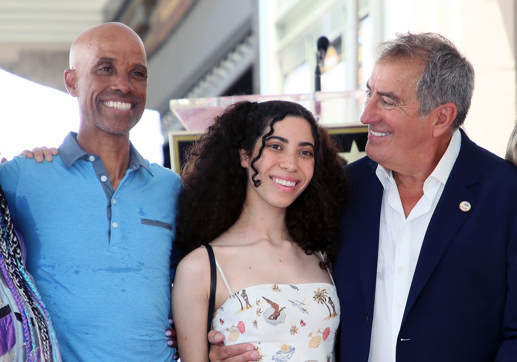 Cameron Boyce's Family at Kenny Ortega Walk of Fame Ceremony
