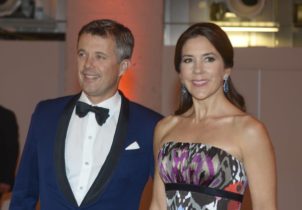 She Paired the Piece With Drop Earrings, the Ultimate Royal Staple