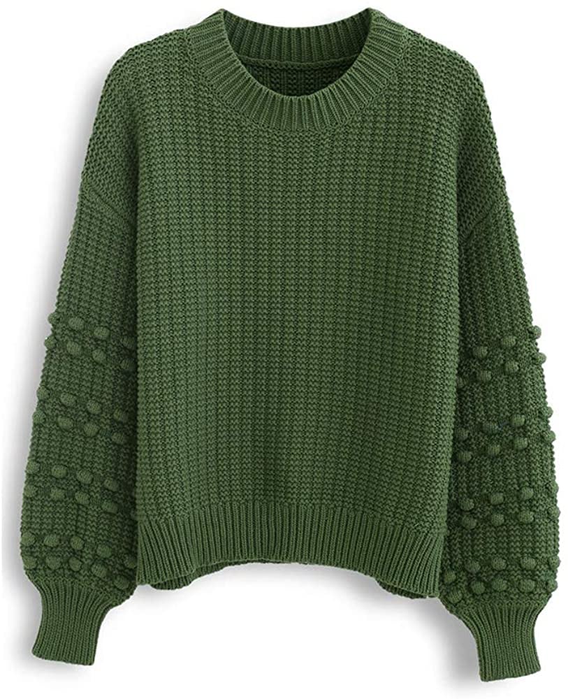 An Ornamented Option: ChicWish Pom-Pom Sweater