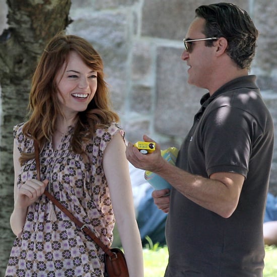 Emma Stone and Joaquin Phoenix Film Woody Allen Movie