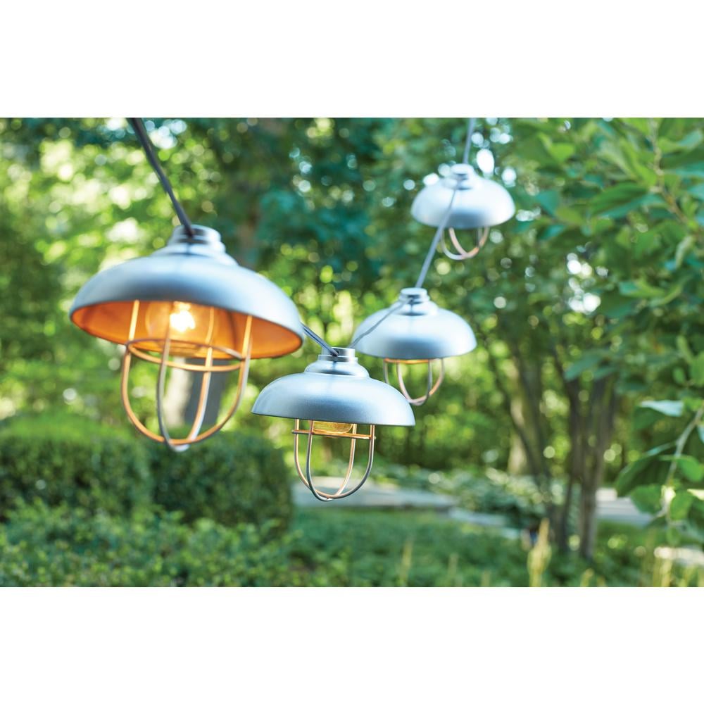 Whether your yard is big or small, it will be improved by the addition of this charming Hood and Cage Outdoor Hanging Cafe String Light ($21).