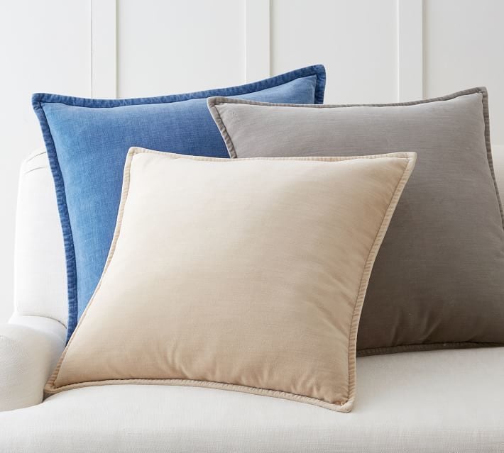 Pottery Barn Washed Velvet Pillow Cover Prepare To Never Leave