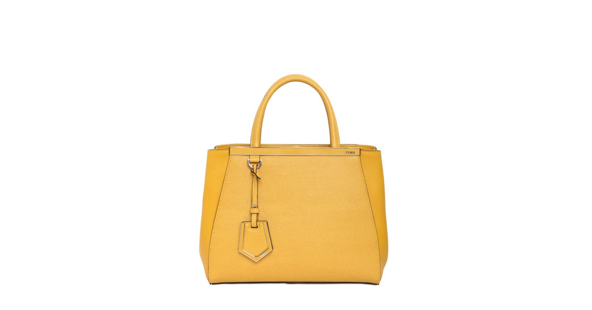 Fendi Mini 2jours Structured Leather Bag ($1,900) | Spring Bag Trends ...