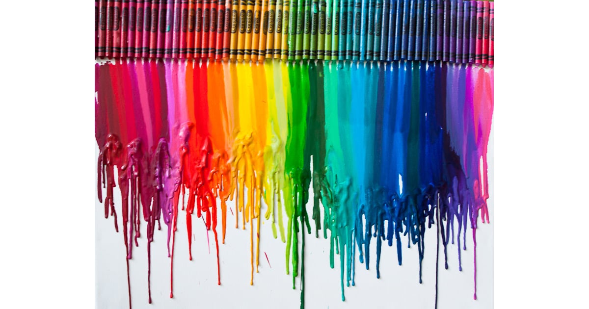 Create a Cool Piece of Crayon Art Creative and Easy Crafts With