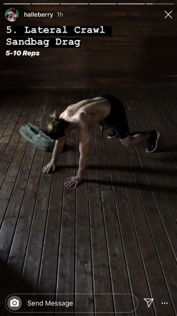 Lateral Crawl Sandbag Drag