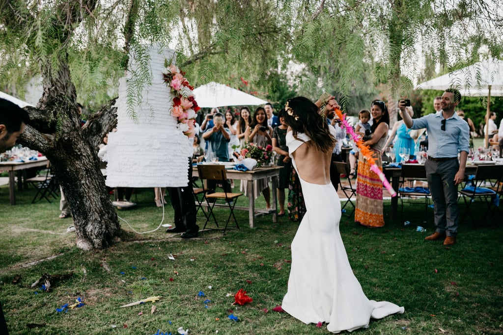 Piñata Wedding Cake Smash