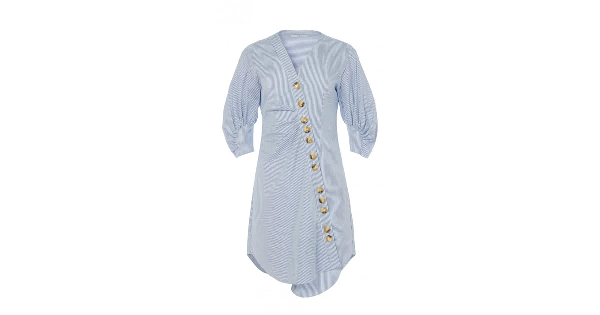 Tibi asymmetrical hotsell shirt dress