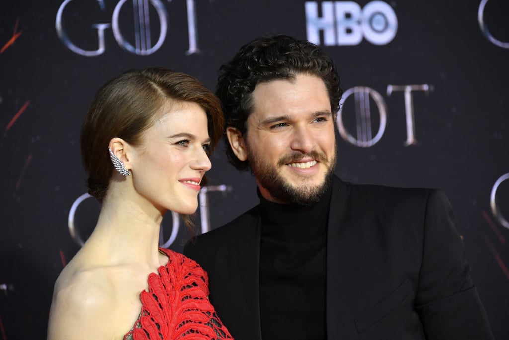 Kit Harington Rose Leslie at Game of Thrones Premiere 2019