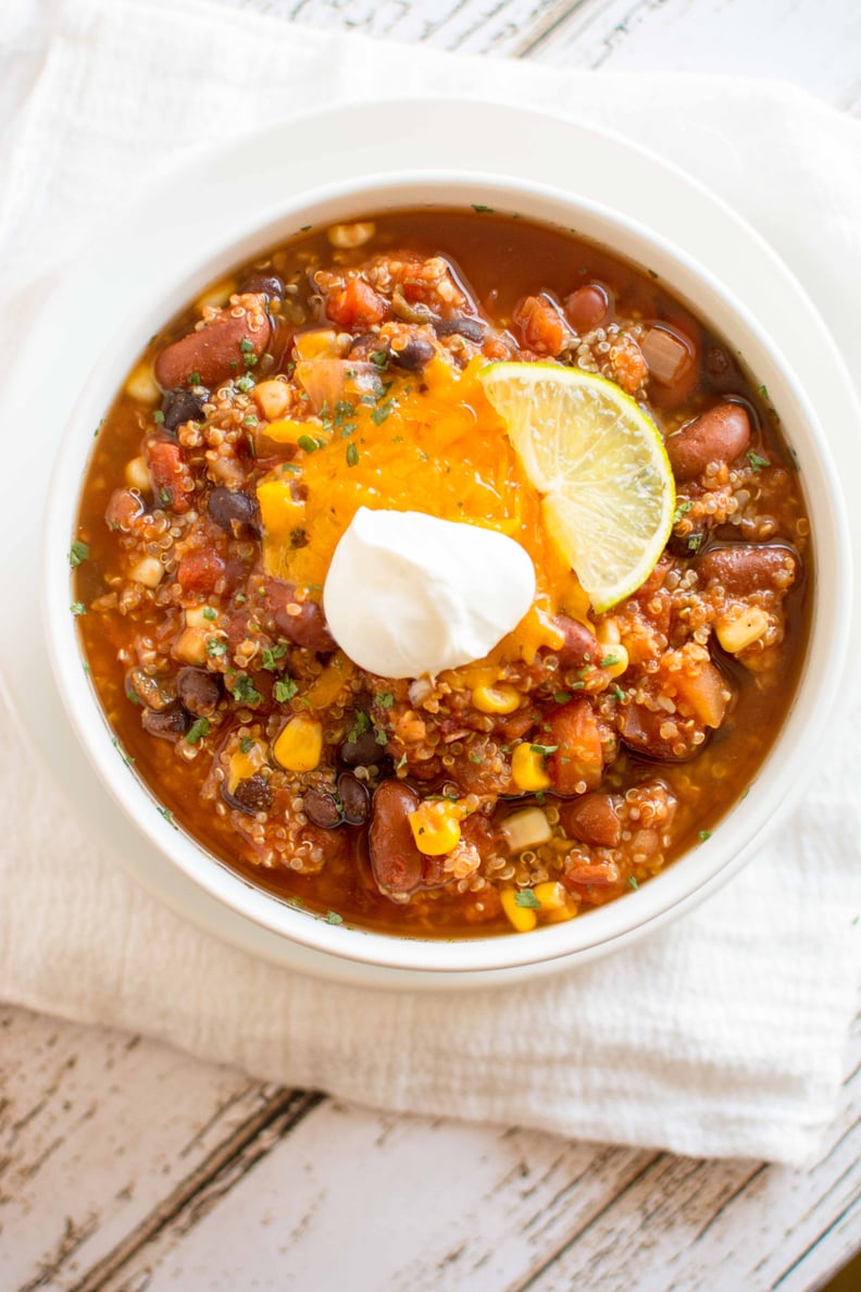 Slow-Cooker Quinoa Chili