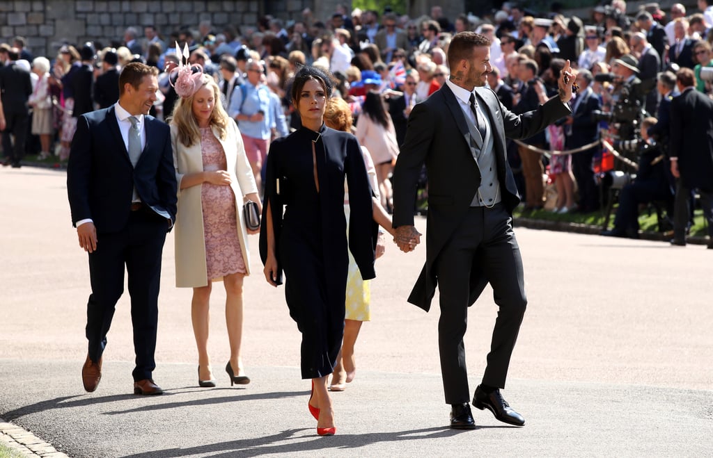 Victoria and David Beckham Royal Wedding Outfits Competition