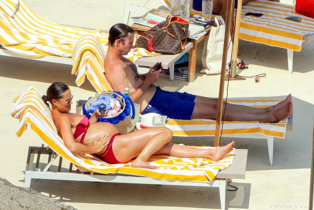 Pippa Middleton Pregnant in Bikini in Italy Pictures 2018