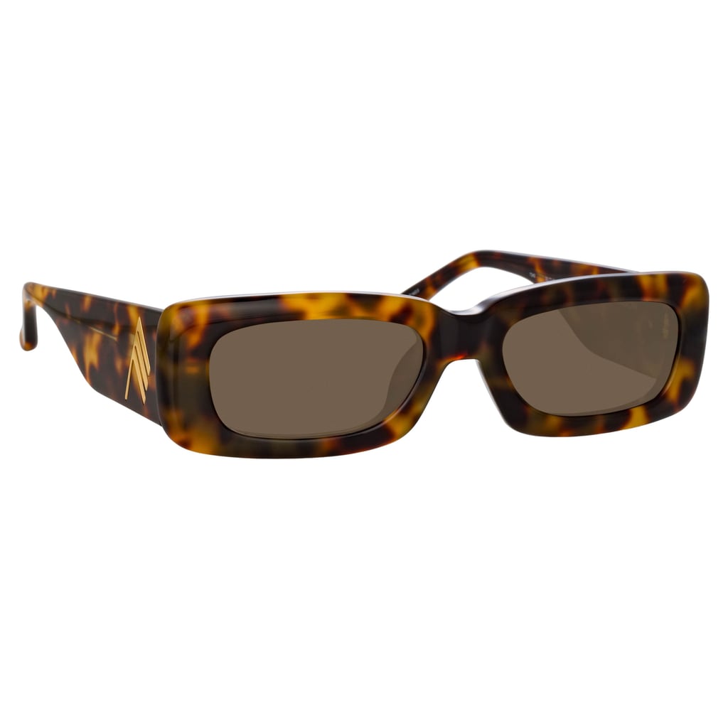 Hailey's Linda Farrow x The Attico Sunglasses