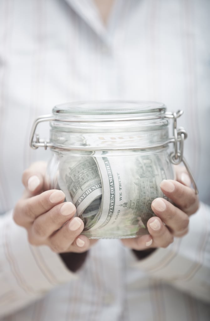 Create a $5 savings jar.