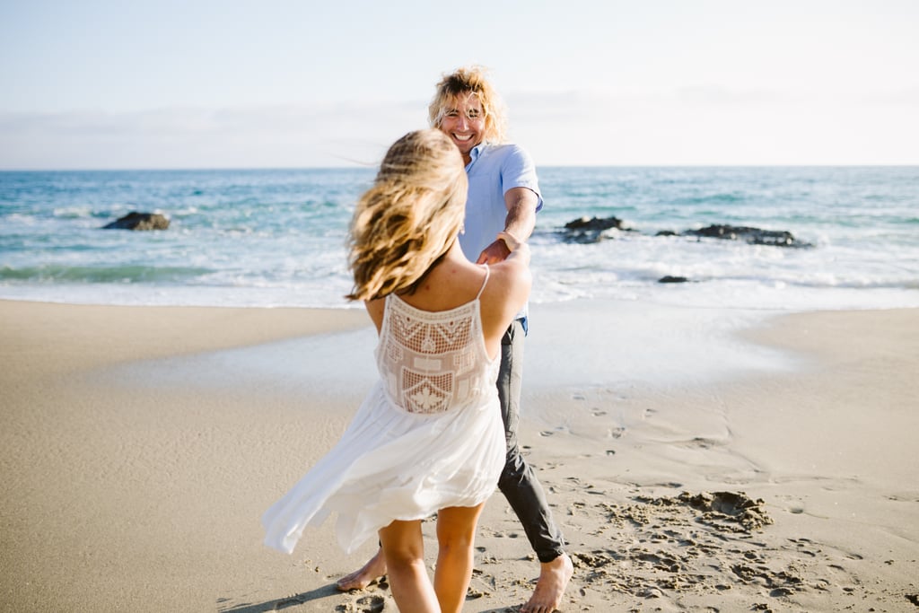 California Beach Engagement Shoot
