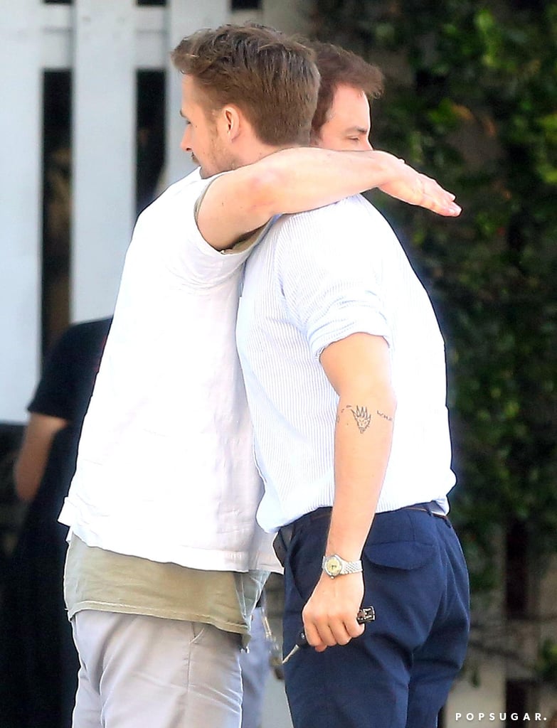 His Casual Man-Hug