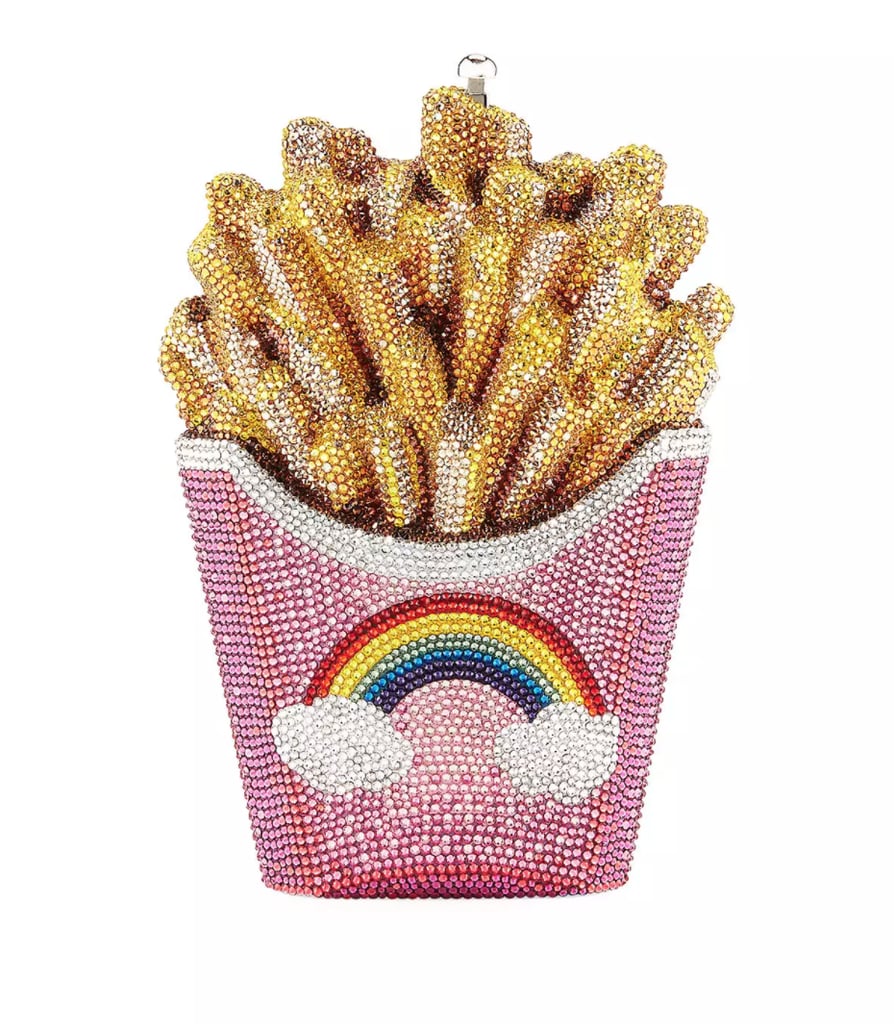 Judith Leiber Couture French Fries Rainbow Clutch Bag