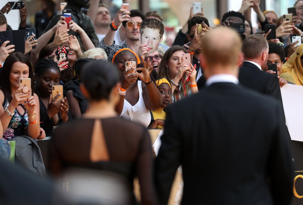 Meghan Markle Prince Harry Lion King Premiere Pictures 2019