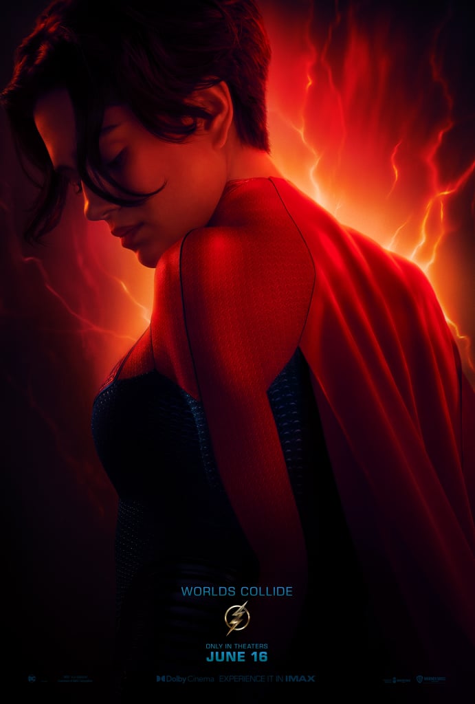 萨莎Calle“Flash”电影海报的女超人