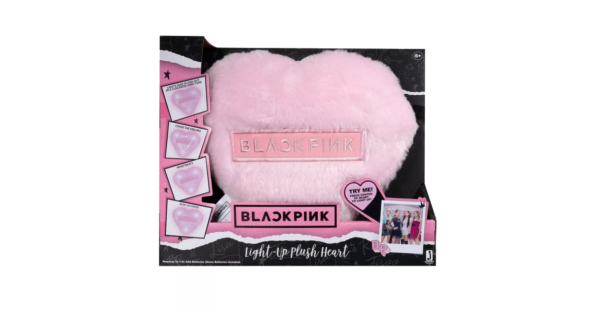 Blackpink LightUp Plush Heart Blackpink Merch, Gifts, and Products POPSUGAR Entertainment