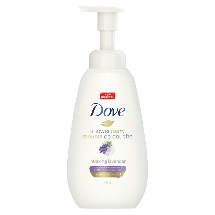 Dove Shower Foam Relaxing Lavender Body Wash Best Skincare Products September 2019 POPSUGAR