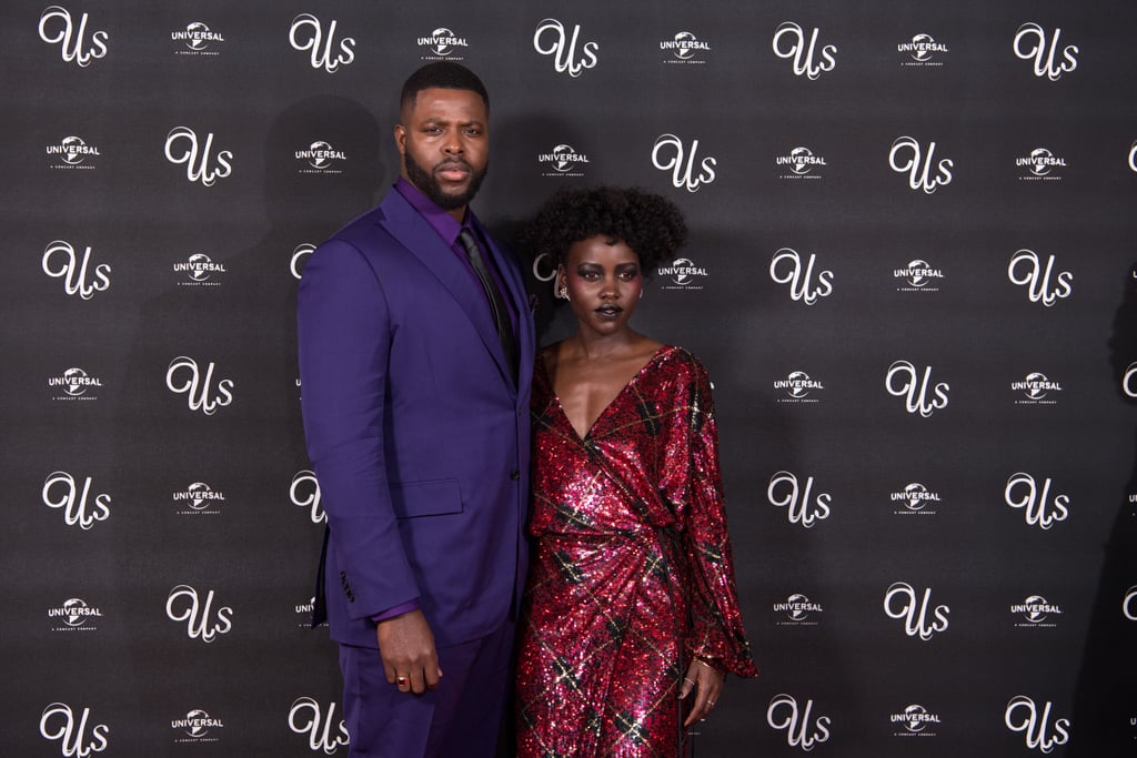 Lupita Nyong'o, Winston Duke at Us Screening in London 2019