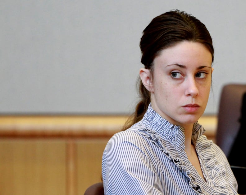 Casey Anthony listens to counsel in the courtroom at the Pinellas County Criminal Justice Center, Friday morning, May 13, 2011, on the fifth day of jury selection in her trial, in Clearwater, Florida. (Joe Burbank/Orlando Sentinel/Tribune News Service via