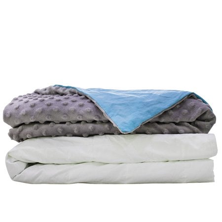 CMFRT Cozy Weighted Blanket Set With Duvet Cover